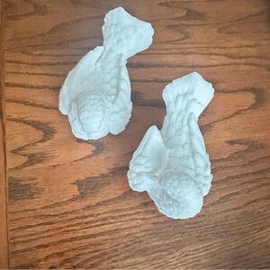 Vintage alabaster love birds made in Italy